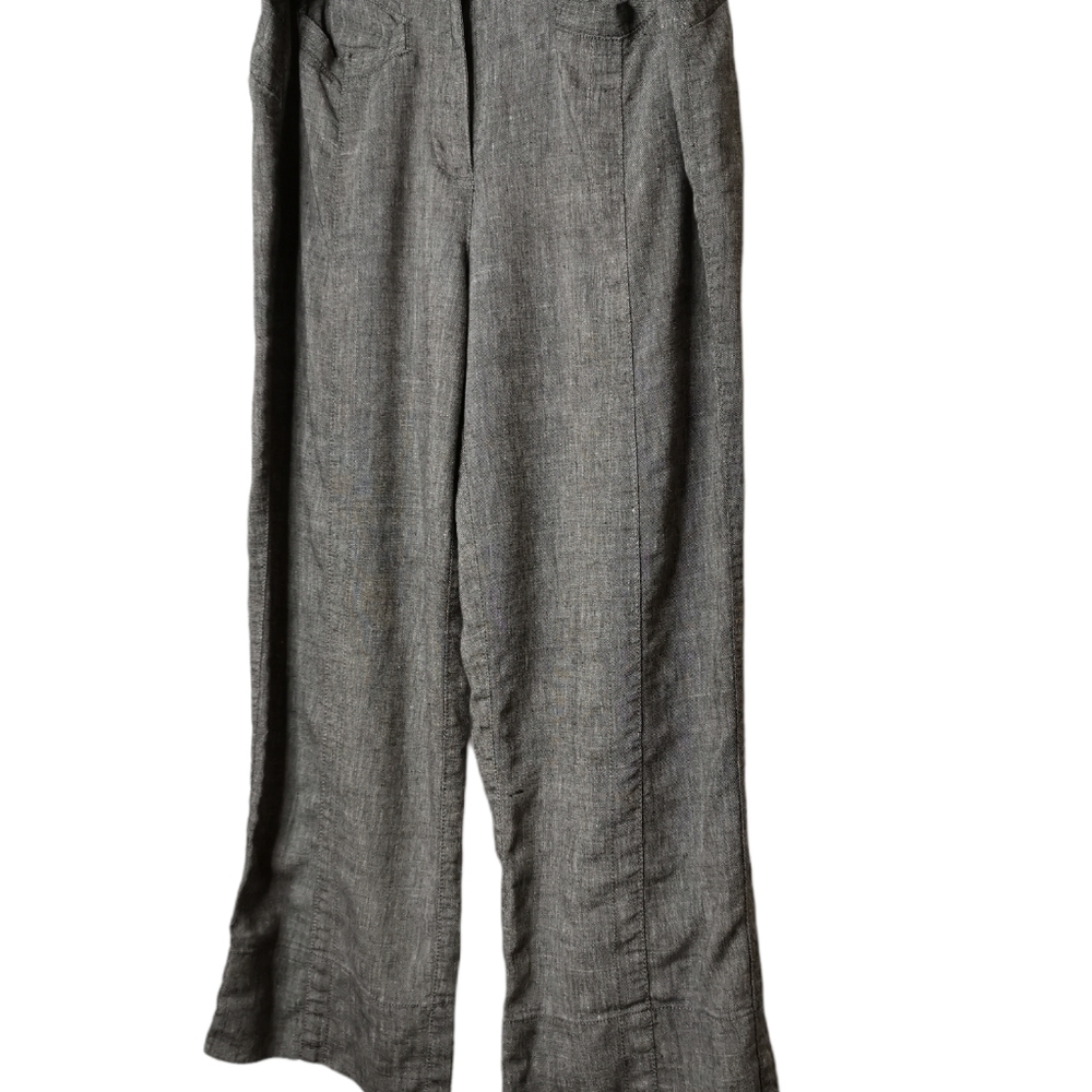 Linen capri pants